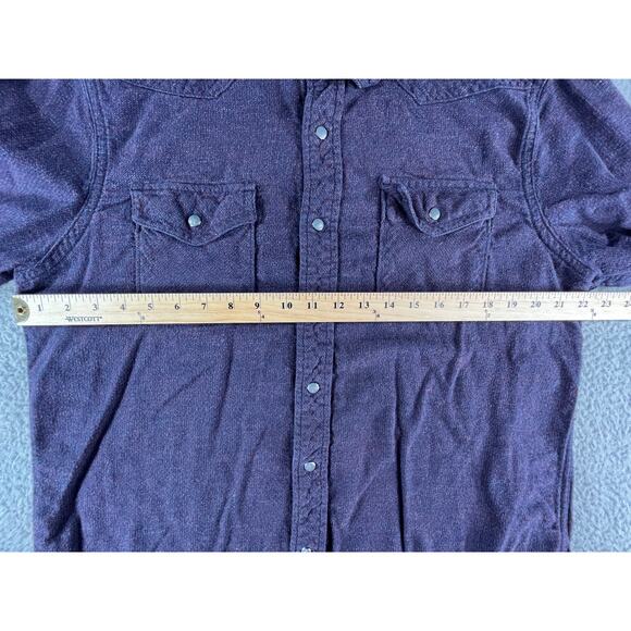 Roebuck & Co Shirt Mens XL Multicolor Flannel Button Down Long Sleeve Western - Picture 3 of 7